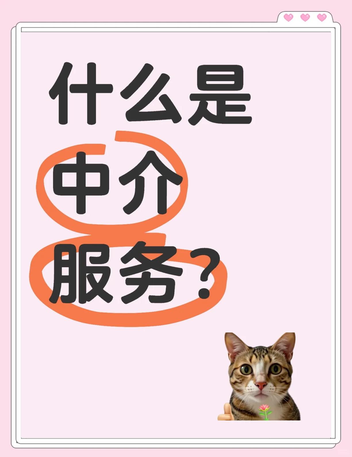 中介服务概述